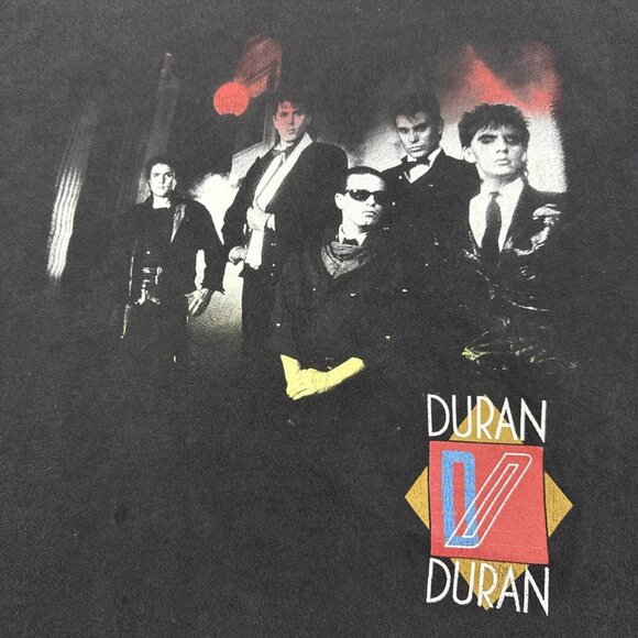 Duran Duran Women’s Black Short Sleeve Crew Neck T-Shirt Size Large - Picture 2 of 5